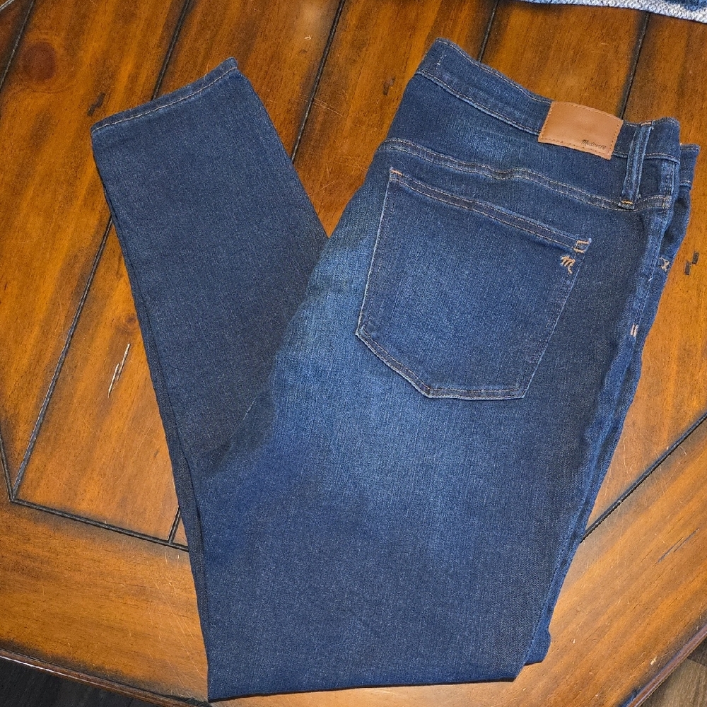 Madewell Women's Dark Blue Skinny Jeans